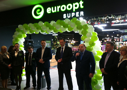 Открытие Euroopt Super в Galleria Minsk