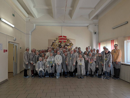 Первичная профсоюзная организация ОАО "Витебская бройлерная птицефабрика" посетила фабрику "Коммунарка"