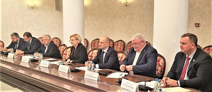 Сергей Анюховский принял участие в совещании в Мингорисполкоме